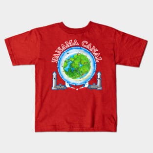 panama canal Kids T-Shirt